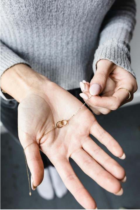 Pulsera con rubíes